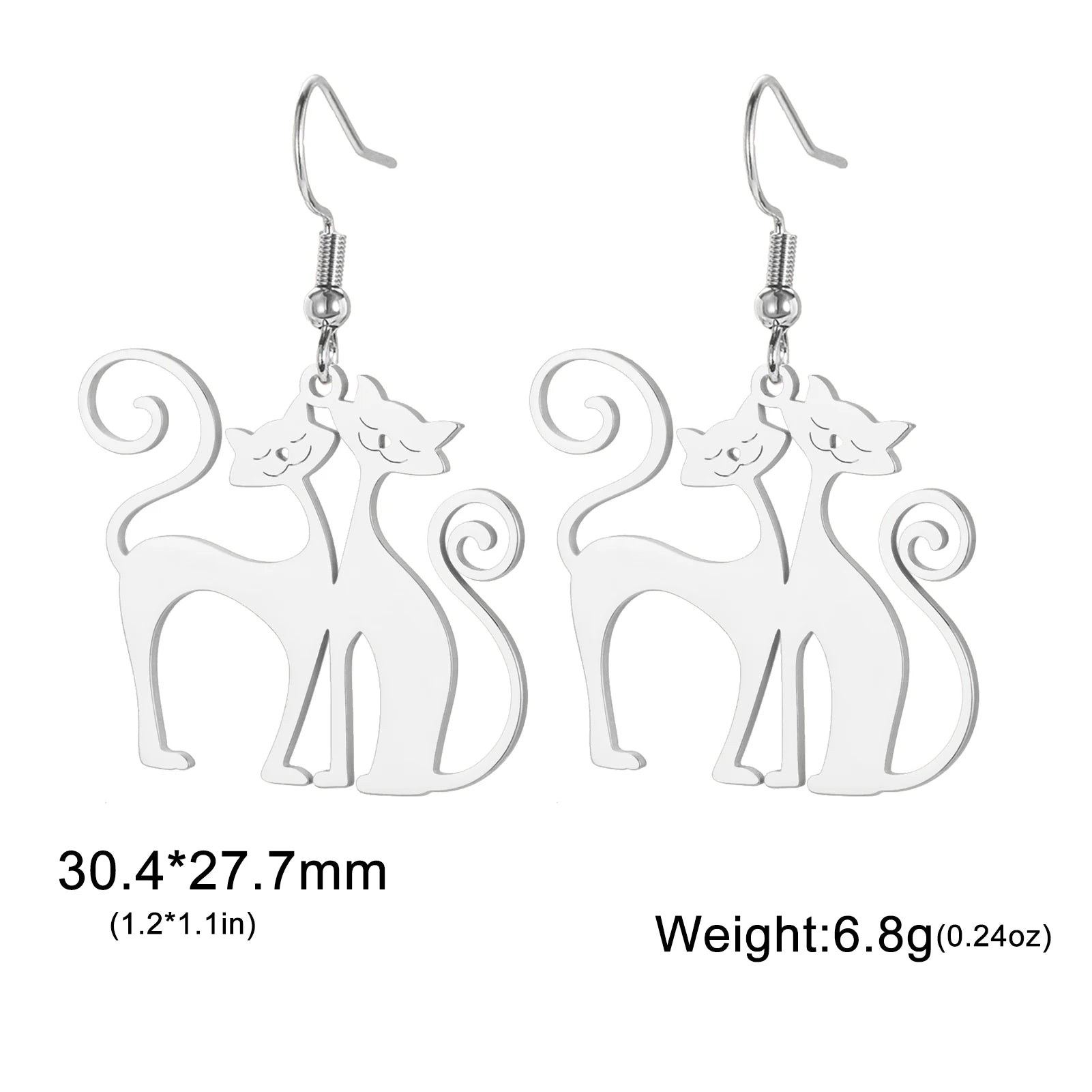 PurrCharm Cat Earrings