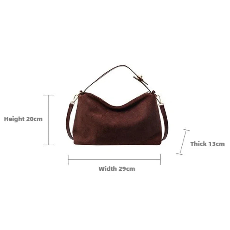 Velura Soft Suede Bag