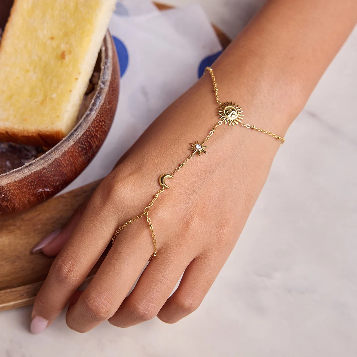Celestial Harmony Hand Chain