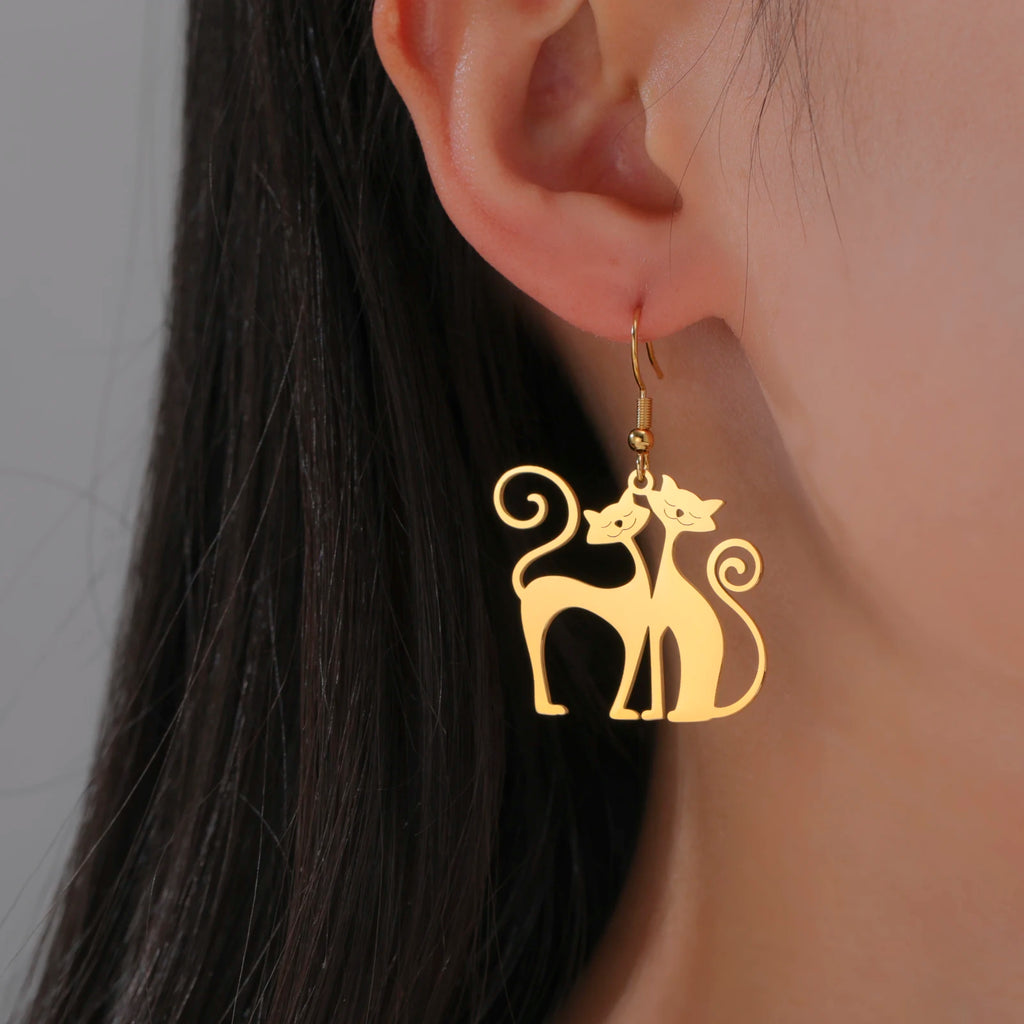 PurrCharm Cat Earrings