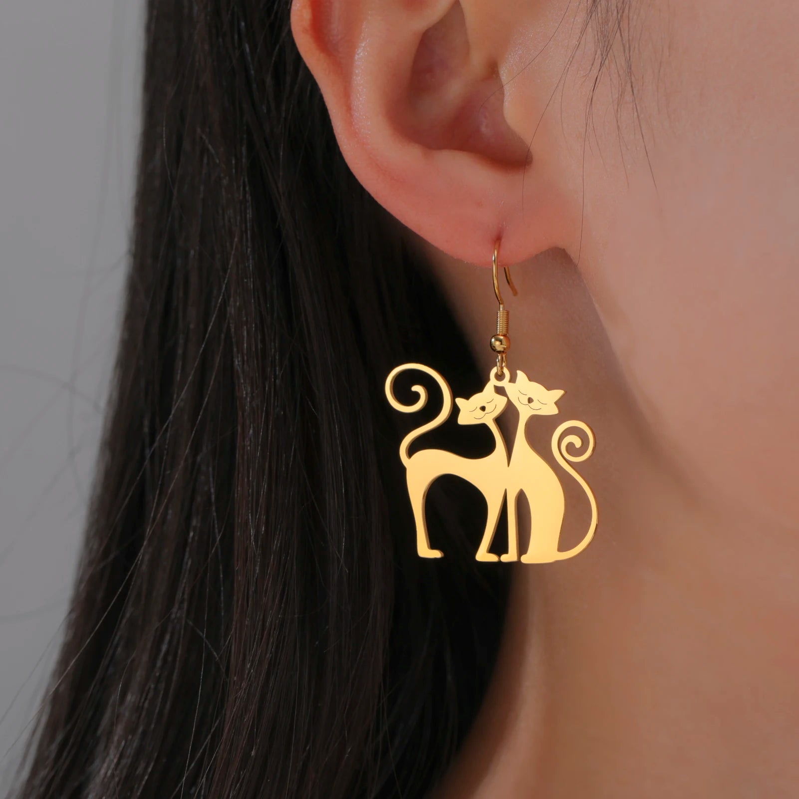 PurrCharm Cat Earrings