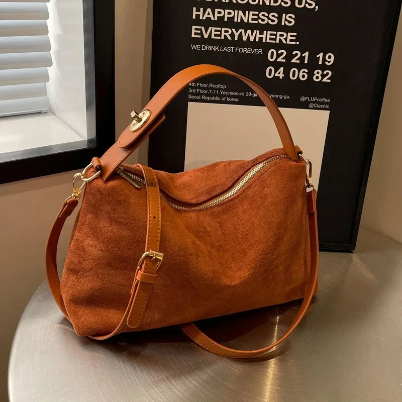 Velura Soft Suede Bag