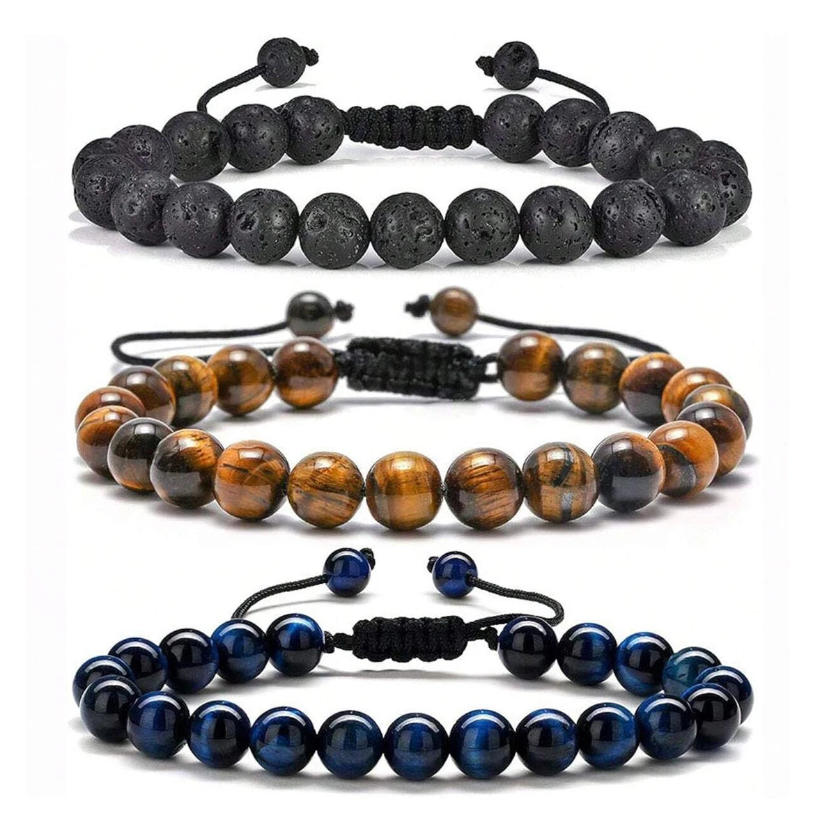 Elemental Energy Bead Bracelets