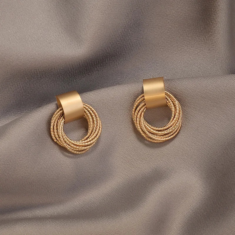 Lumière Faceted Hoop Earrings