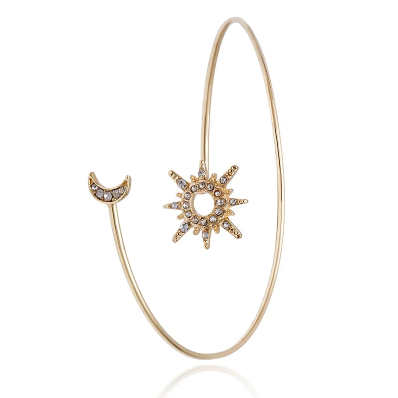 Solar Moon Arm Cuff