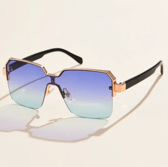 GlamEdge Oversized Sunglasses