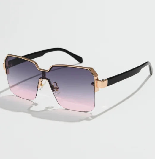 GlamEdge Oversized Sunglasses