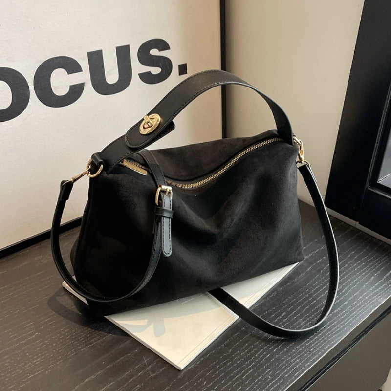 Velura Soft Suede Bag