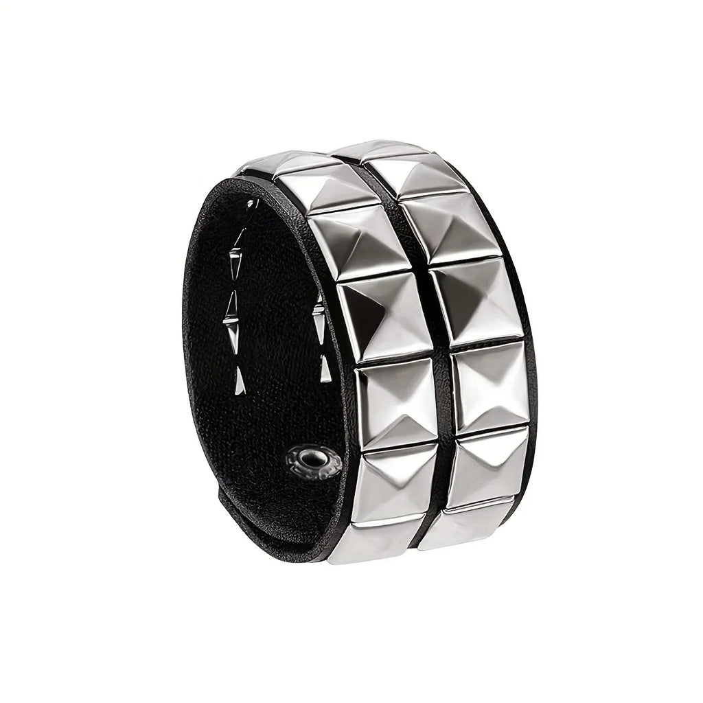 Rebel Edge Studded Bracelet