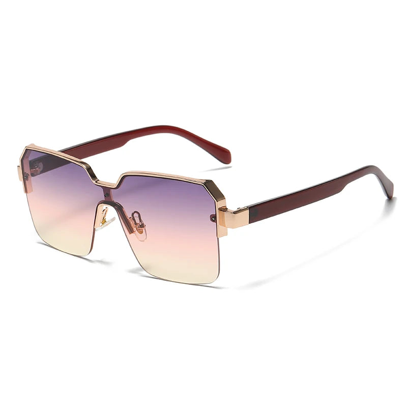 GlamEdge Oversized Sunglasses