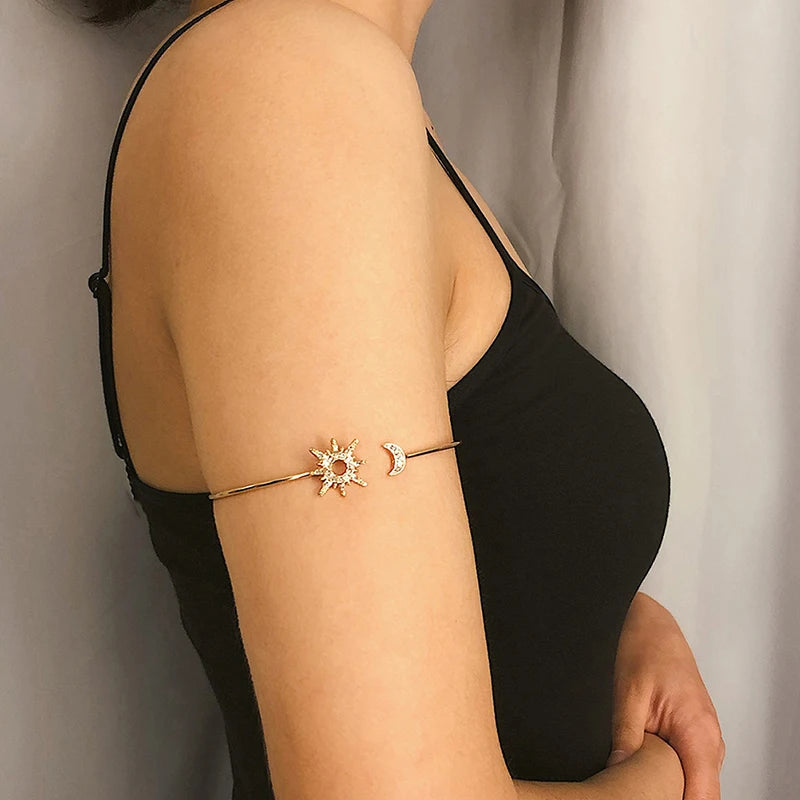 Solar Moon Arm Cuff