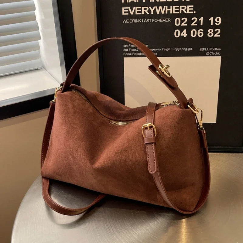 Velura Soft Suede Bag