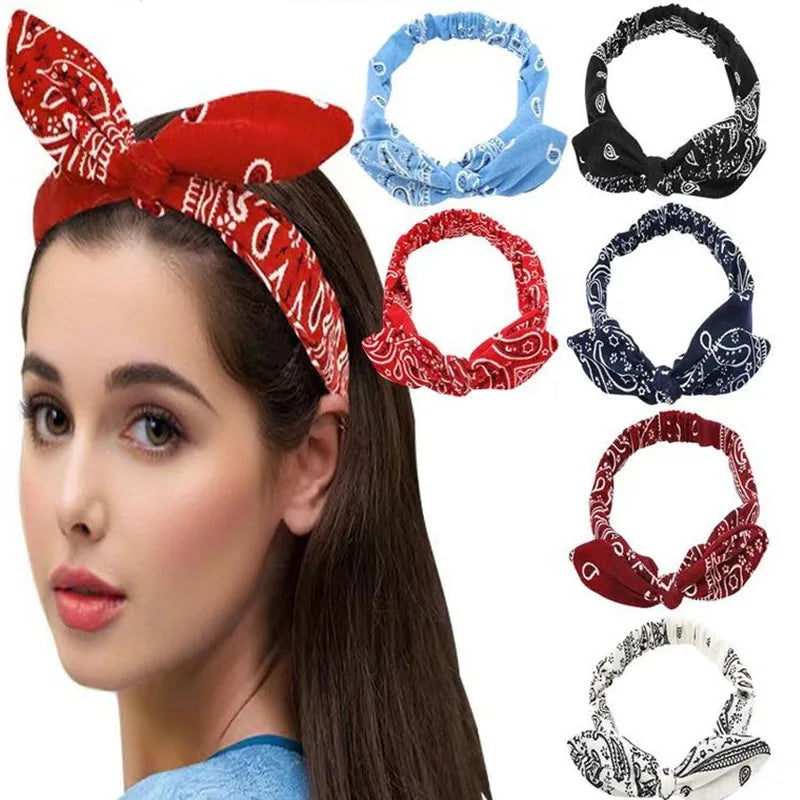 RetroBandana Knot Headband