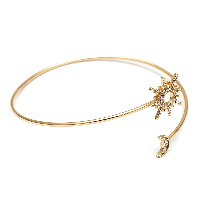 Solar Moon Arm Cuff
