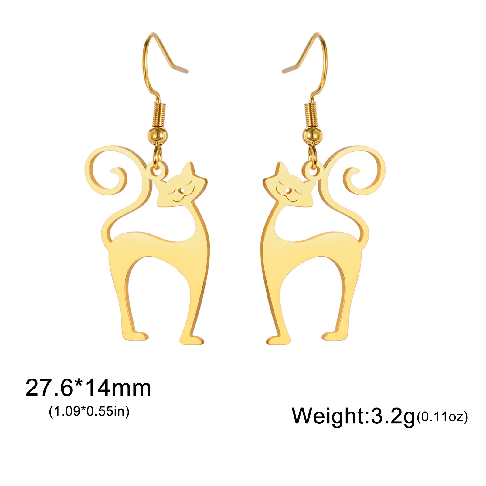 PurrCharm Cat Earrings