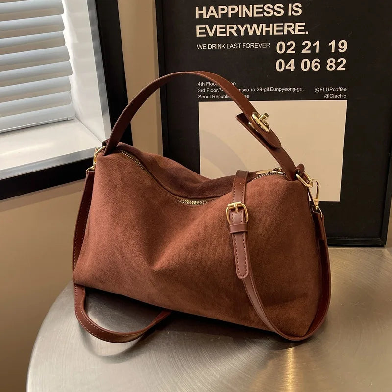 Velura Soft Suede Bag
