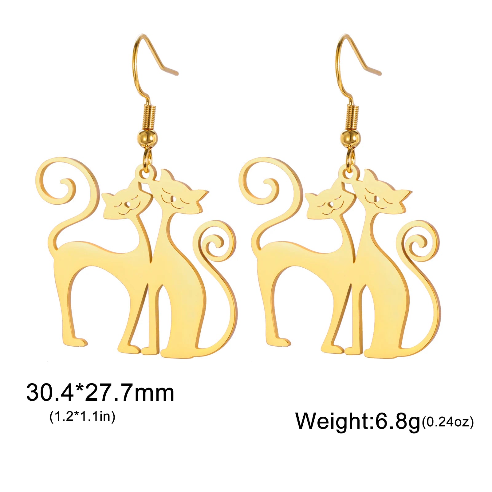 PurrCharm Cat Earrings