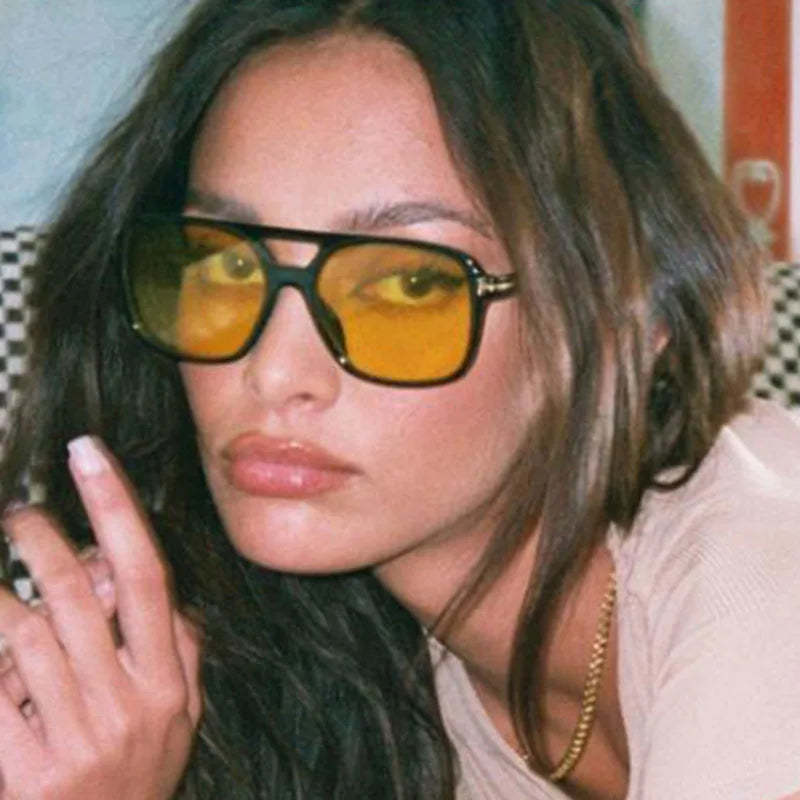 Retro Aviator Sunglasses – Multi-Color Collection