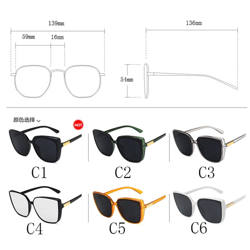 BoldVision Square Sunglasses