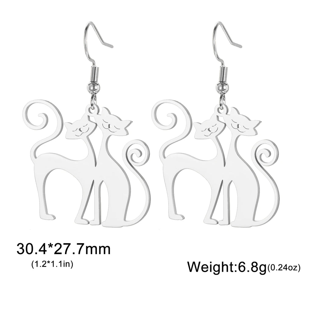 PurrCharm Cat Earrings