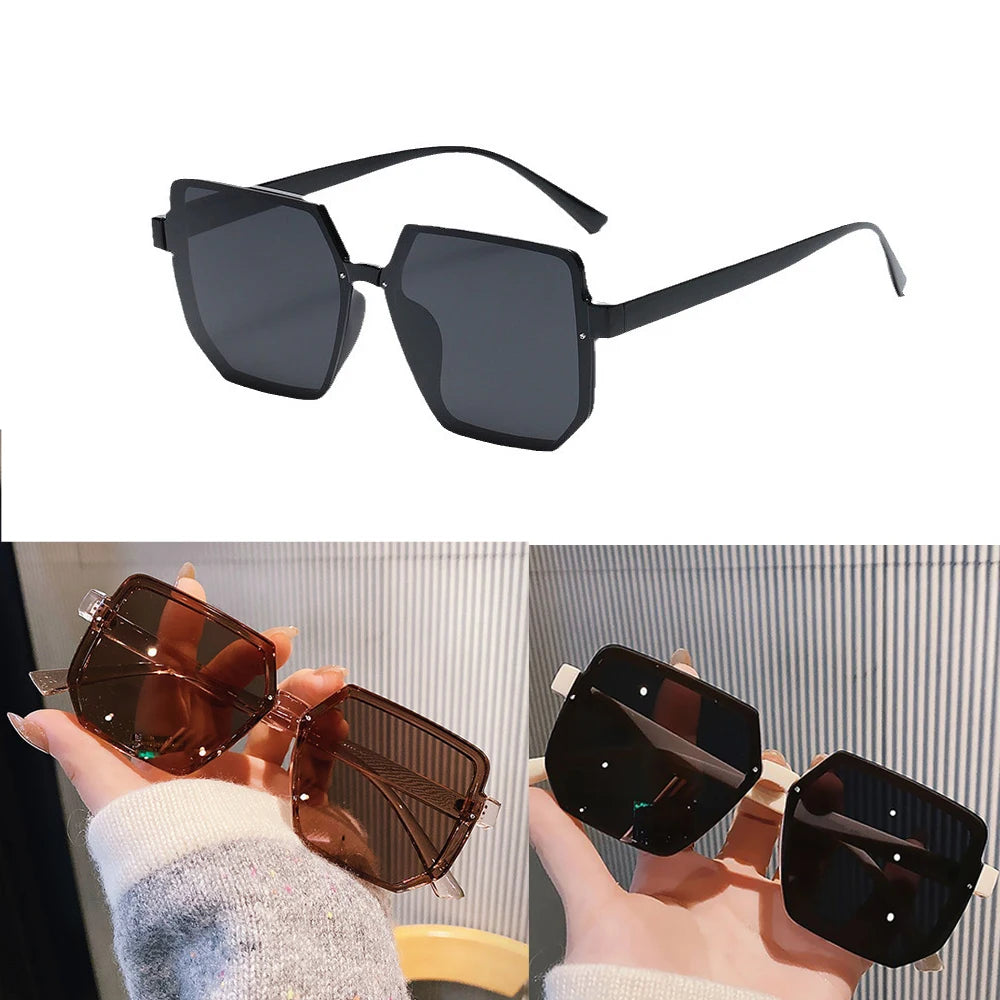 Oversized Geometric Sunglasses – Bold & Chic