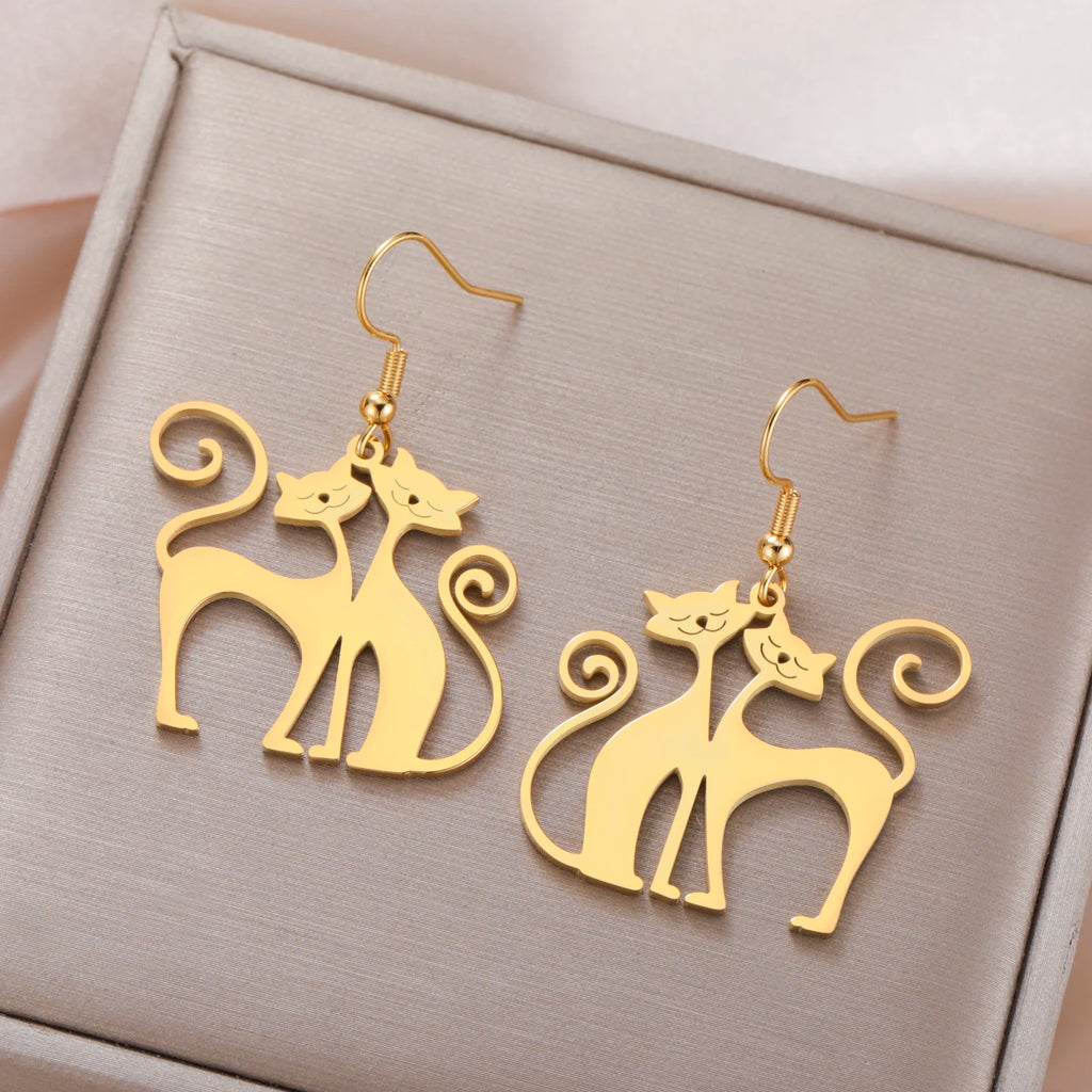PurrCharm Cat Earrings