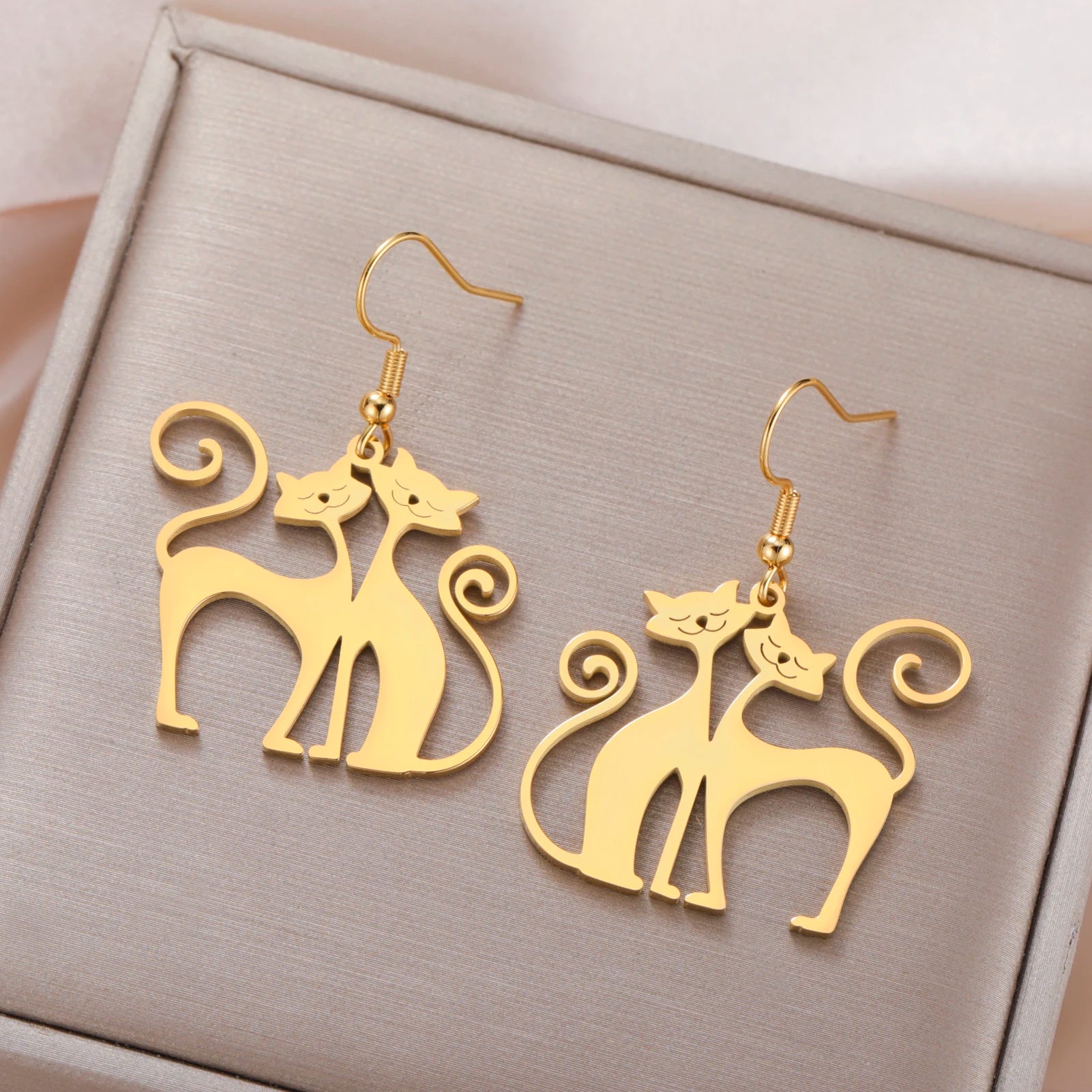 PurrCharm Cat Earrings