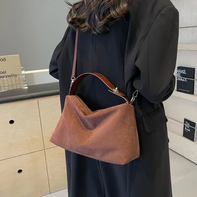 Velura Soft Suede Bag