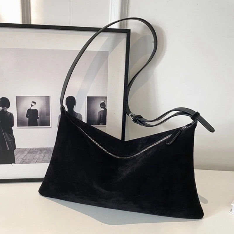 Velura Soft Suede Bag